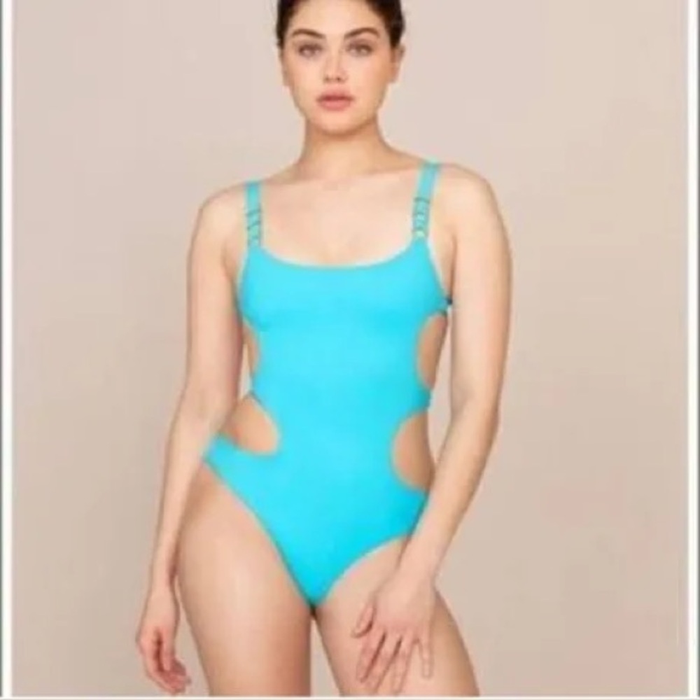 agent provocateur malisa swimsuit blue Sz 3 (Sz 6)
